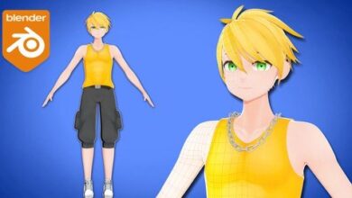 Blender Anime Character Modeling Course