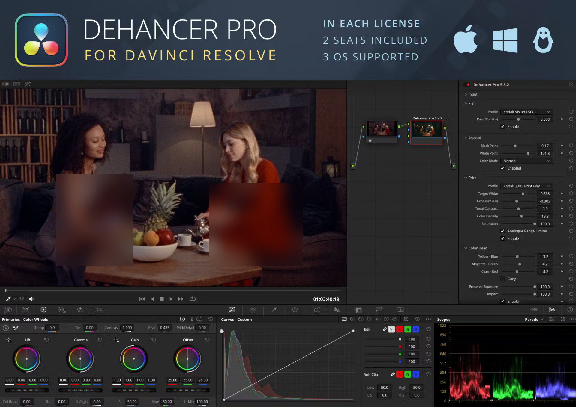 Dehancer Pro 2.0 for Premiere Pro & After Effects