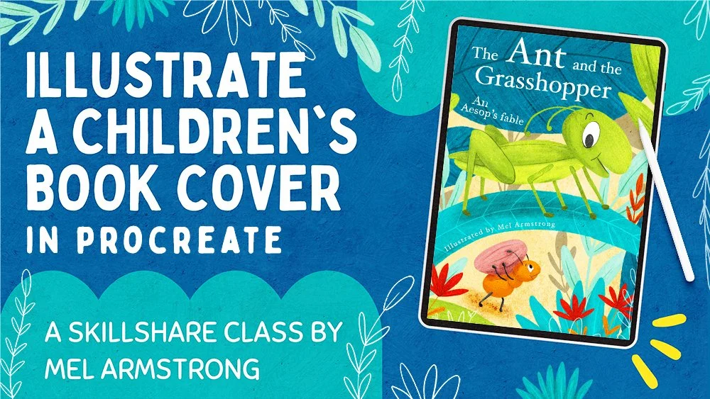 Illustrate a Children’s Book Cover in Procreate