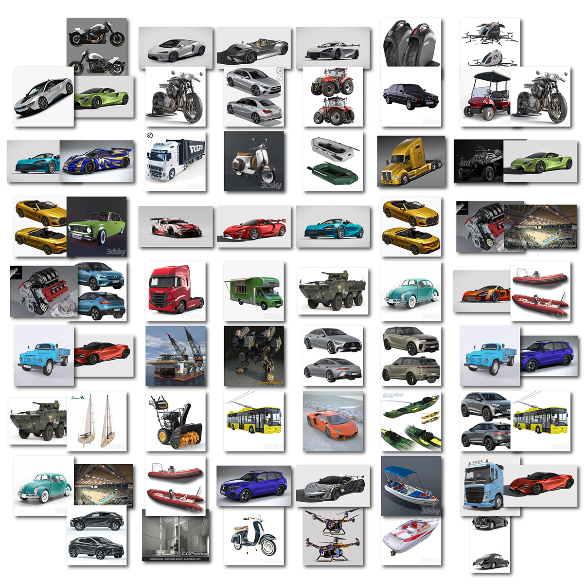 3D Vehicle Collection 17 November 2023