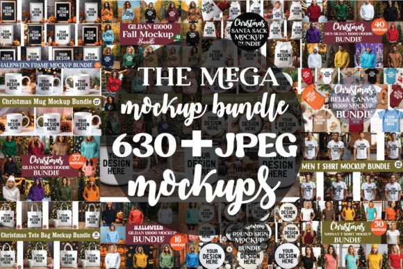 The Mega Mockup Bundle