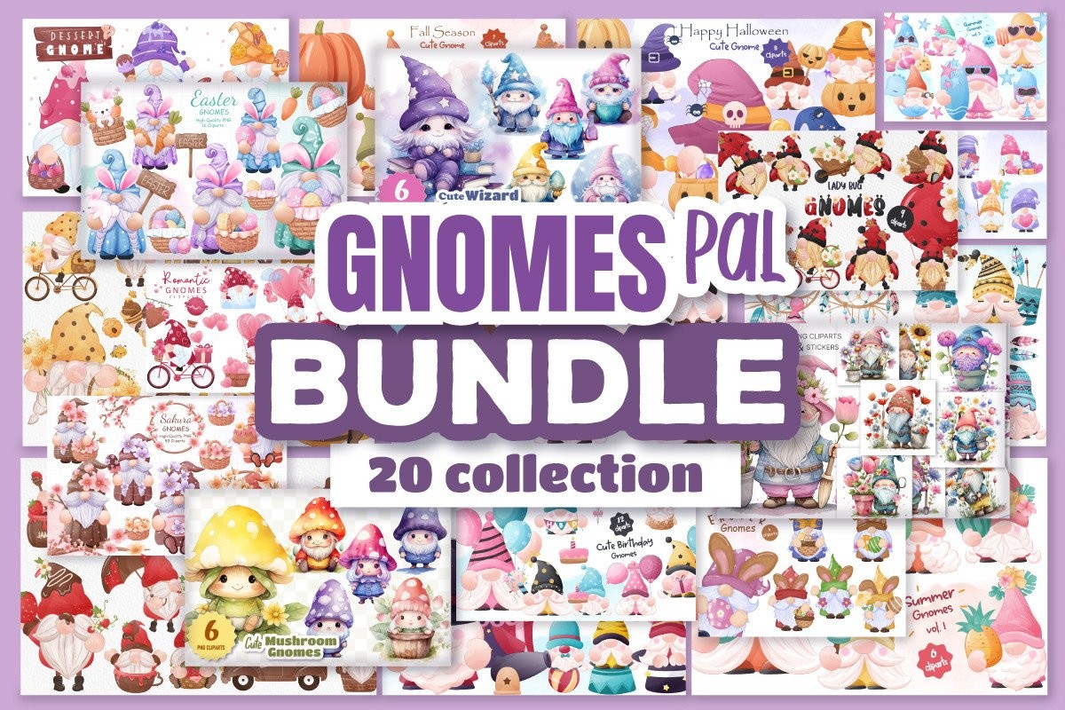 Cute Gnomes Pal Bundle