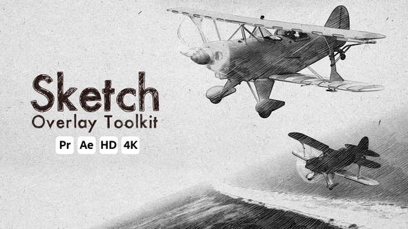 Videohive Sketch Overlay Toolkit 49253575