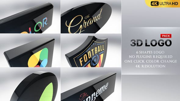 Videohive 3D Logo Pack 49063205