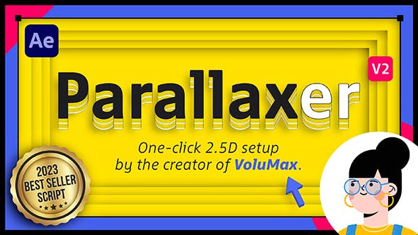 Videohive PARALLAXER 2 | One click 3D Parallax Script V2