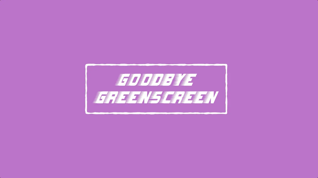 GoodbyeGreenscreen 1.11.5 (for After Effects)
