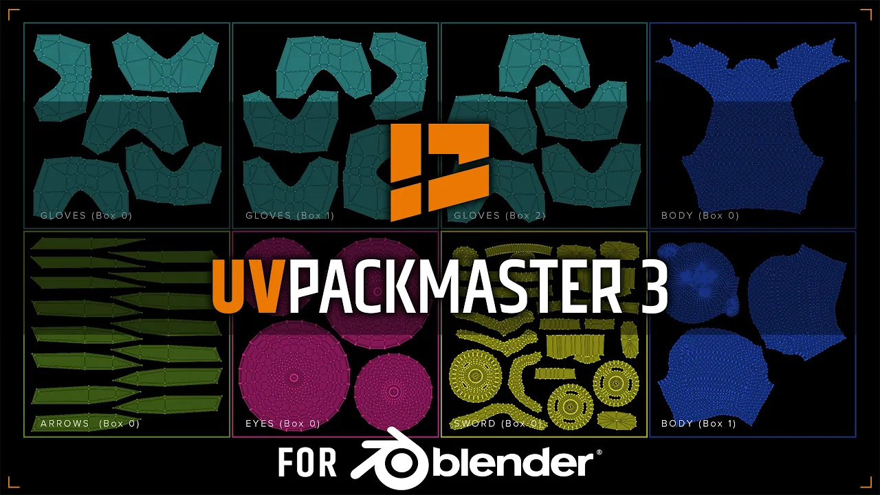 Blender Uvpackmaster v3.1.3
