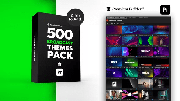 Videohive - Broadcast Themes Pack for Premiere Pro 47762661