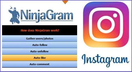 تحميل بوت انستجرام كامل NinjaGram (Instagram Bot) 7.7.6.7