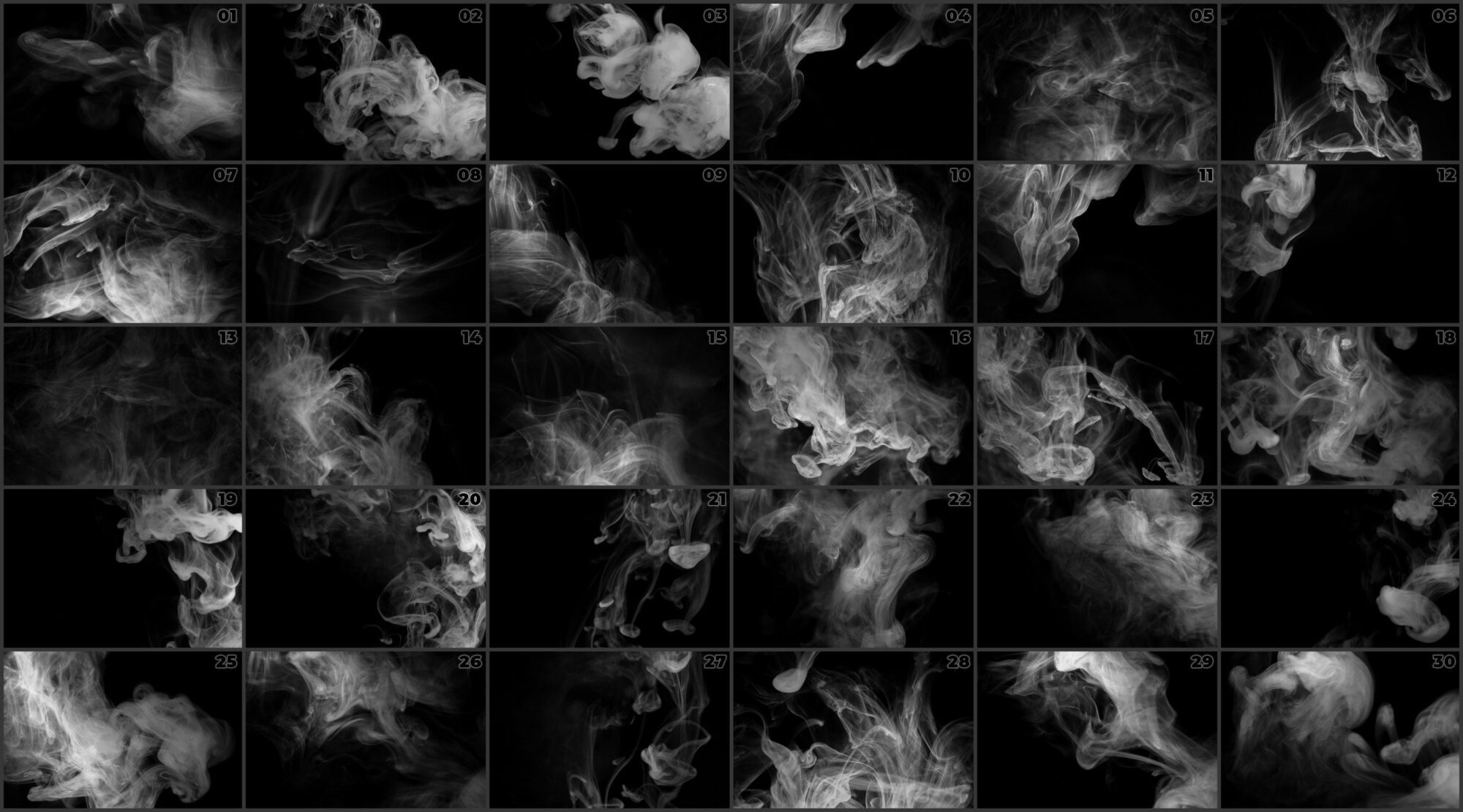 Smoke Overlays - A6LDF8R
