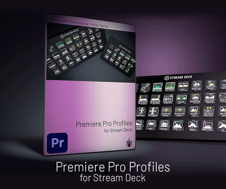 SideshowFX – Premiere Pro Profiles For Stream Deck v3.1