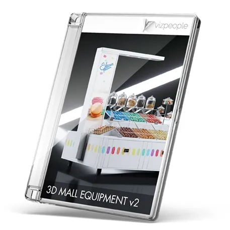 Viz-People 3D Mall Equipment v2