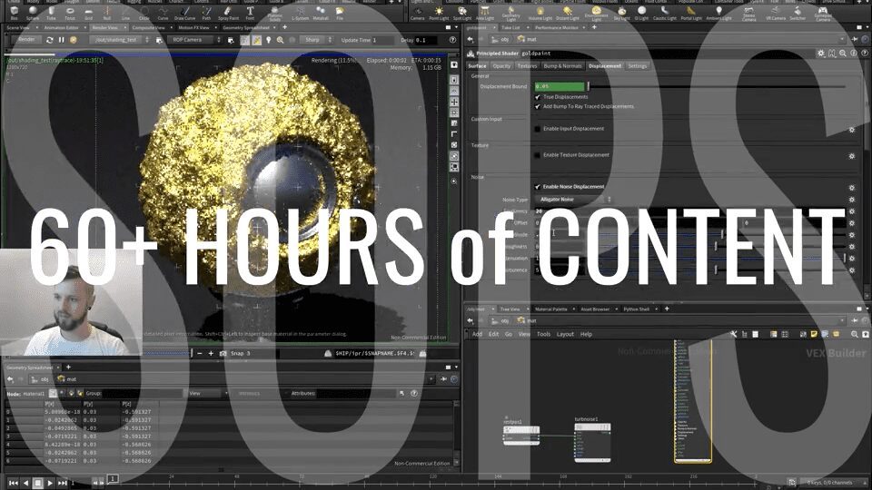 Christian Bohm - Houdini FX Course Part 1 & 2