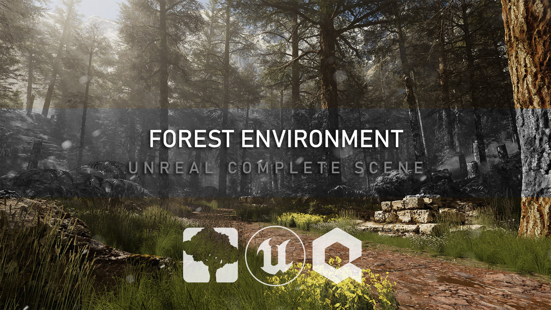 Artstation - Unreal Complete Scene - Forest Environment