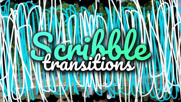 Videohive Scribble Transitions 49793946