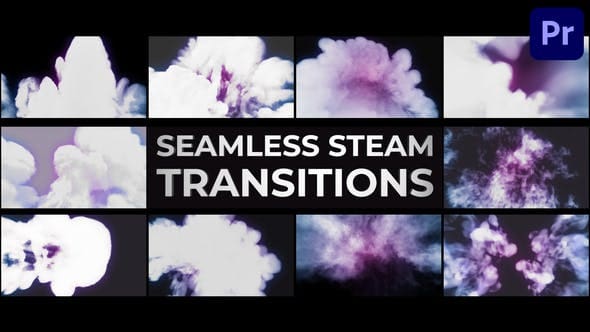 Videohive Seamless Steam Transitions for Premiere Pro 49223984