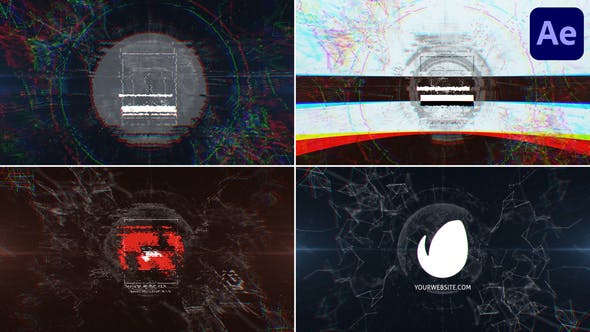 Videohive - Organic Glitch Logo for After Effects - 50069321