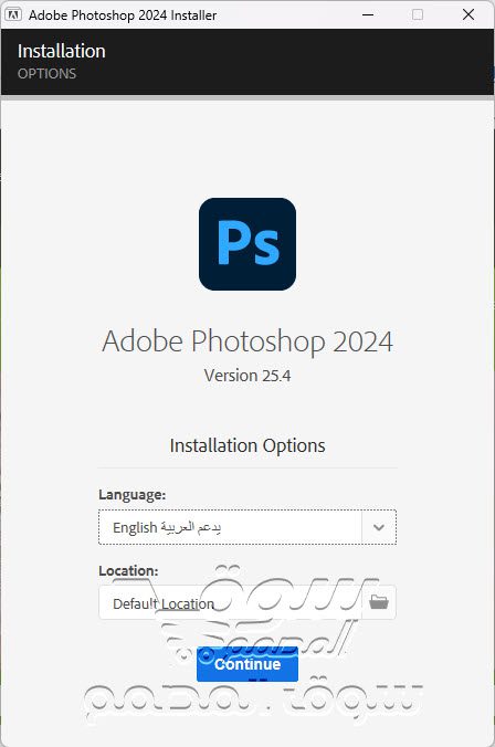 تحميل فوتوشوب 2024 مباشر Adobe Photoshop 2024 25.4.0.319