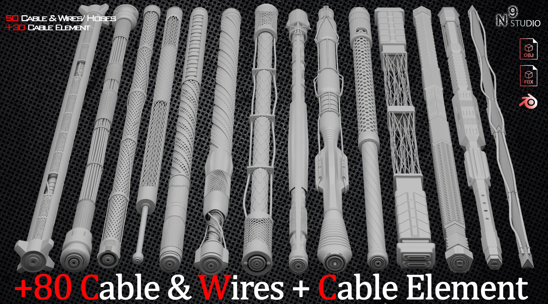 +80 Cable ,Wires, Hoses And Cable Element