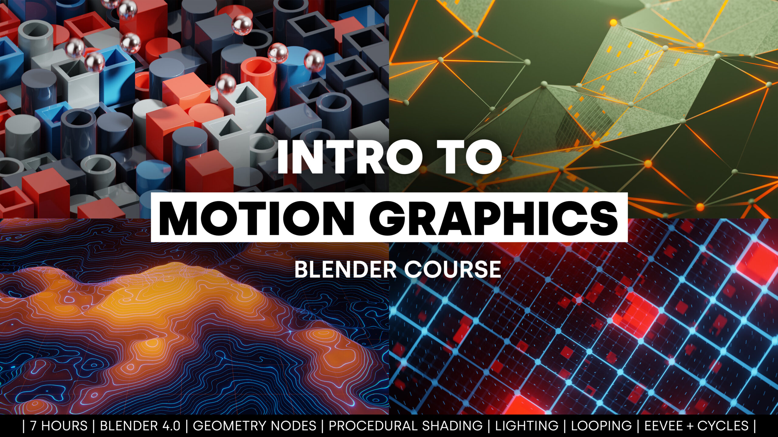 Intro To Motion Graphics (Blender Course)