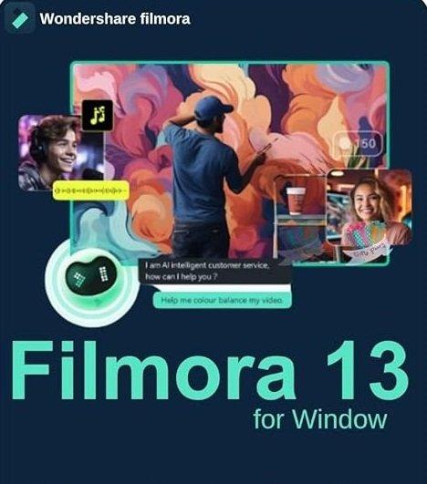 تحميل فيلمورا 13 محمول Portable Wondershare Filmora 13.0.60.5095
