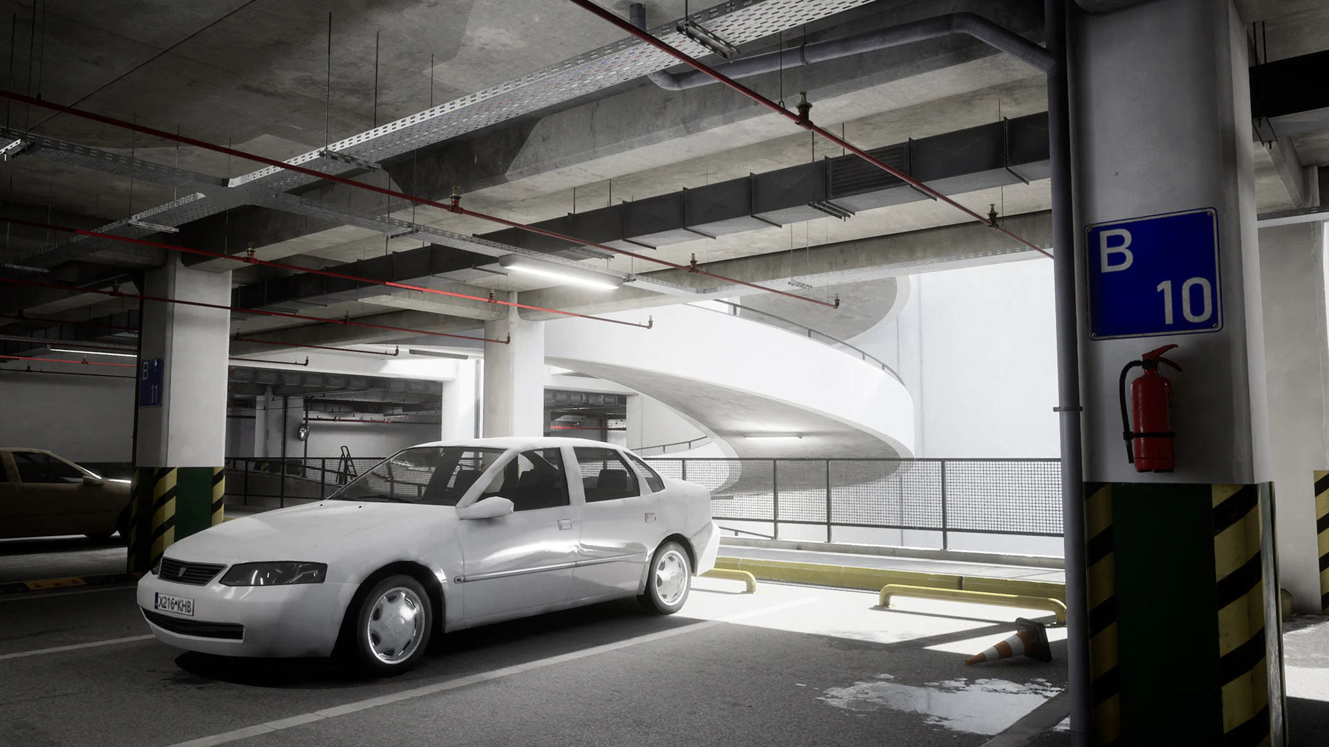 Parking Garage in Environments 4.26+ - UE Marketplace