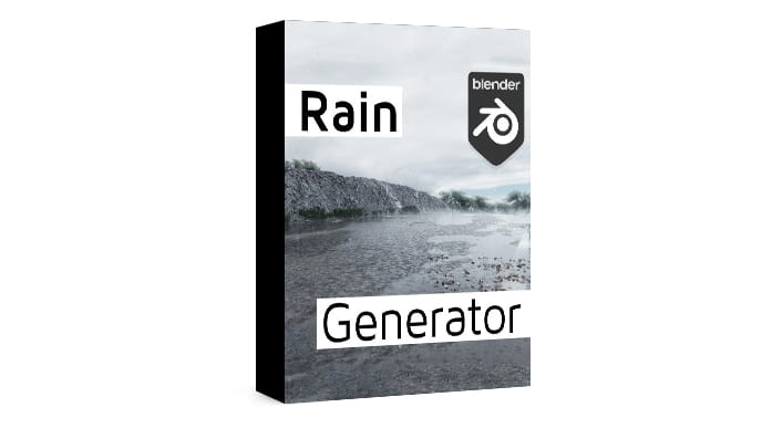 Dynamic Rain v1.0 for Blender Free Download