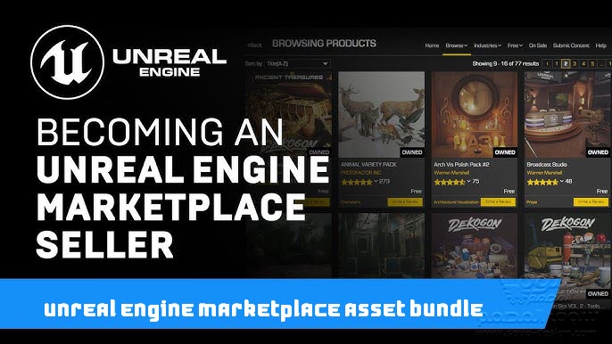 Unreal Engine Marketplace Asset Bundle 2 January 2024