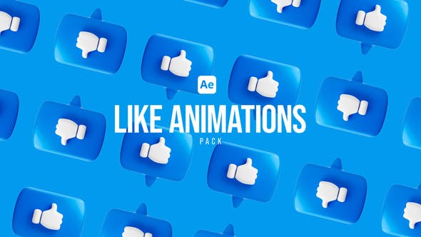Videohive Like Animations Pack 50212068