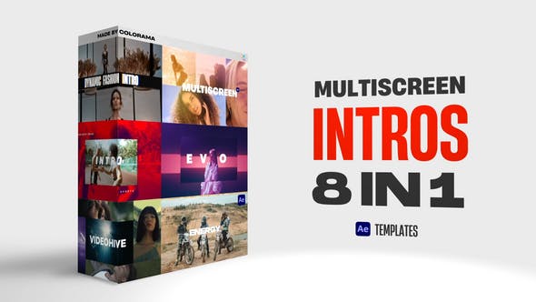 Videohive Multiscreen Intros Pack 50240740