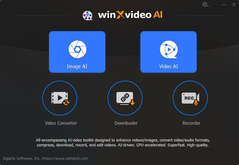 Winxvideo AI 2.1.0.0