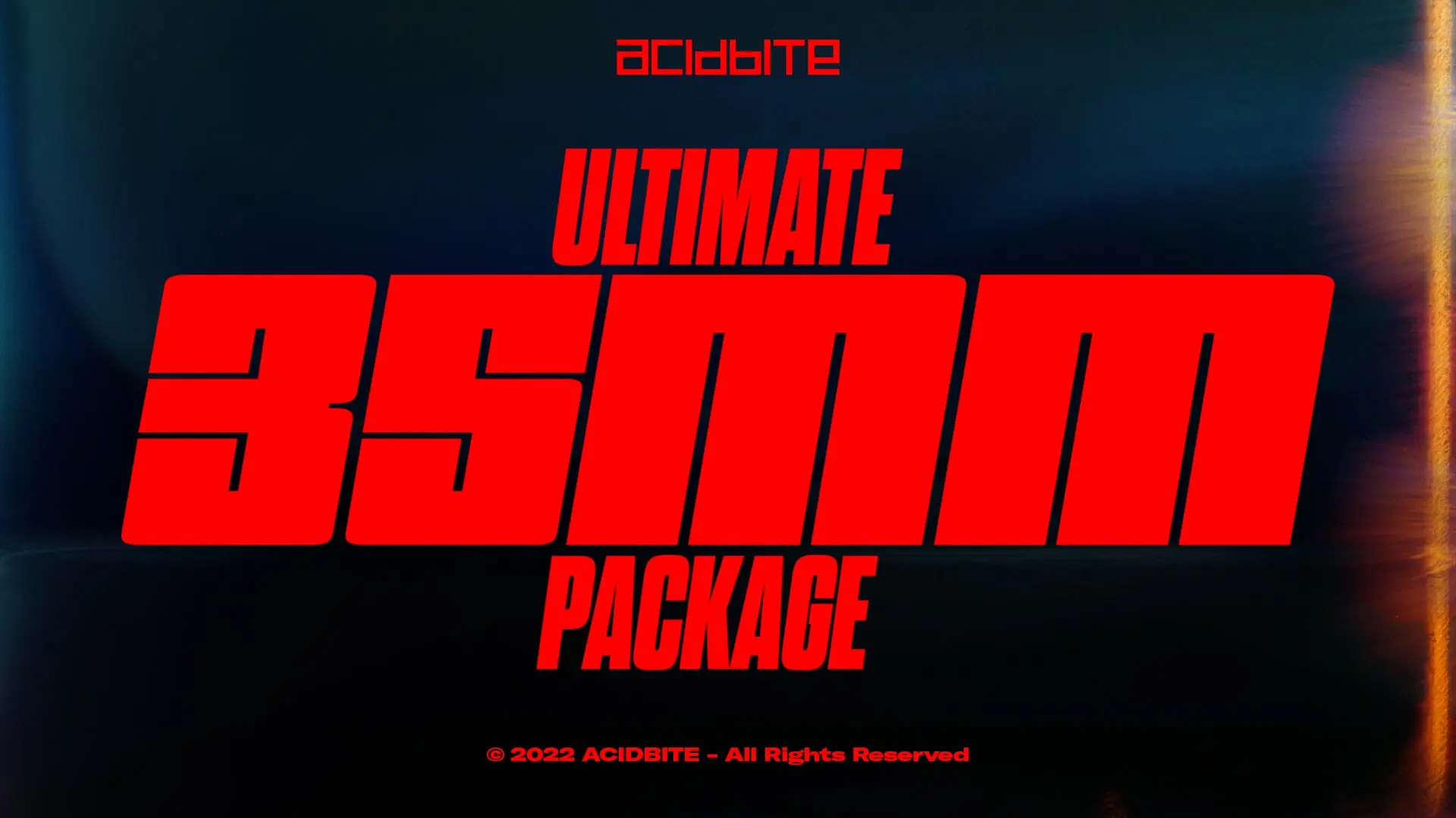 AcidBite - Ultimate 35mm Package [4K]