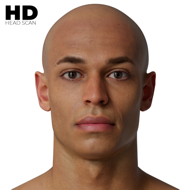 3D Scan Store - Male & Female 78x HD Head Scans Pack