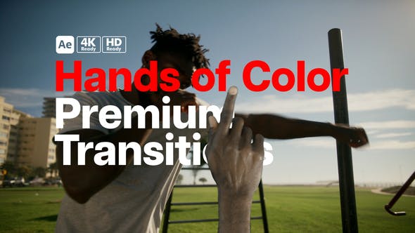 Videohive Premium Transitions Hands of Color 50807617
