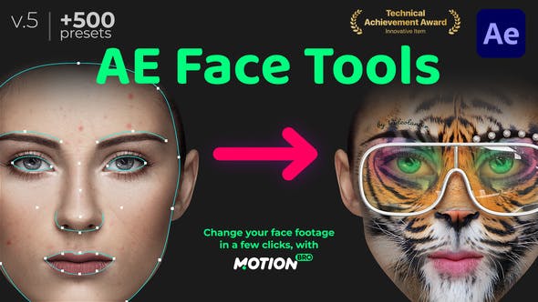 AE Face Tools V5.2 - 24958166