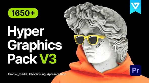 Videohive - Hyper – Graphics Pack | Premiere Pro 27813189