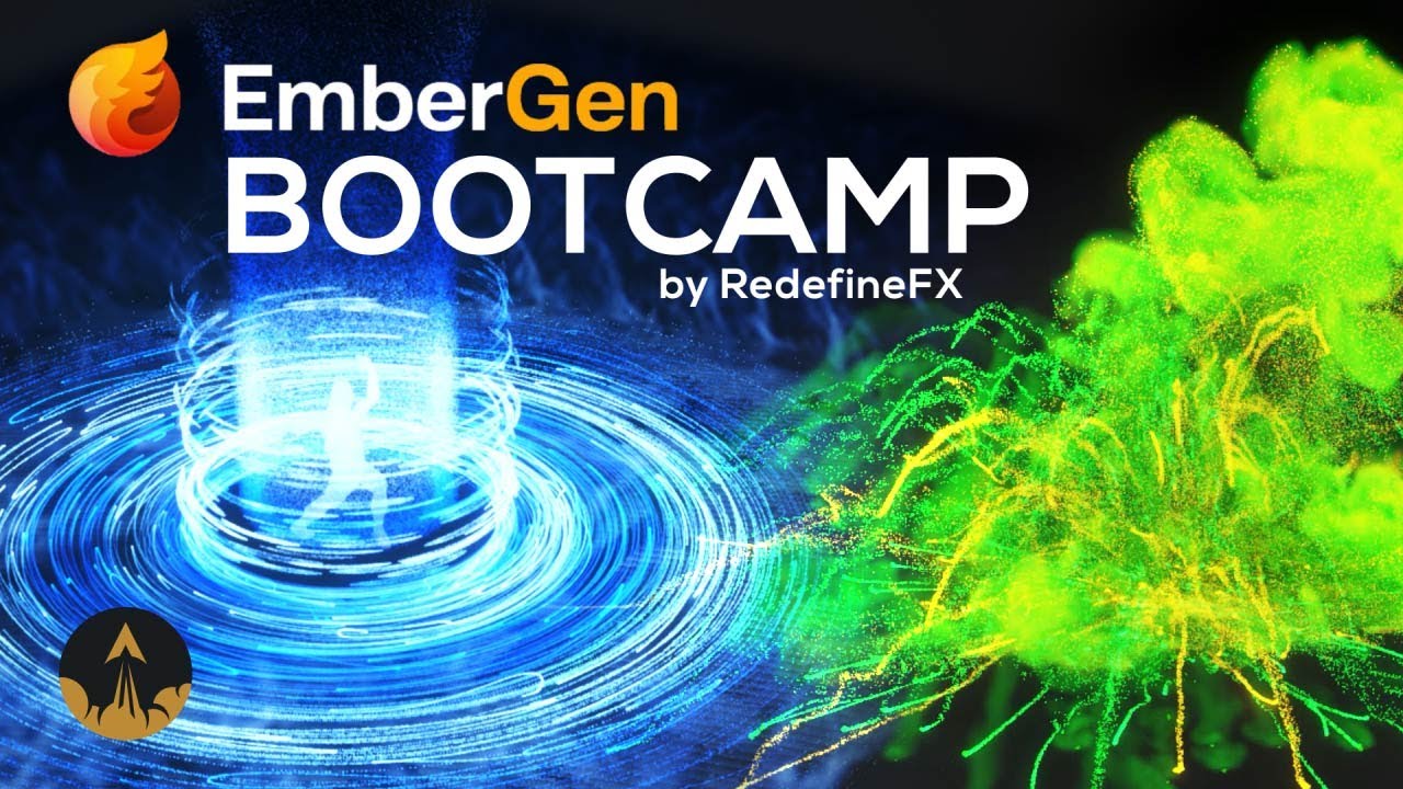 EmberGen Bootcamp: A Real-Time 3D Simulation Course by RedefineFX