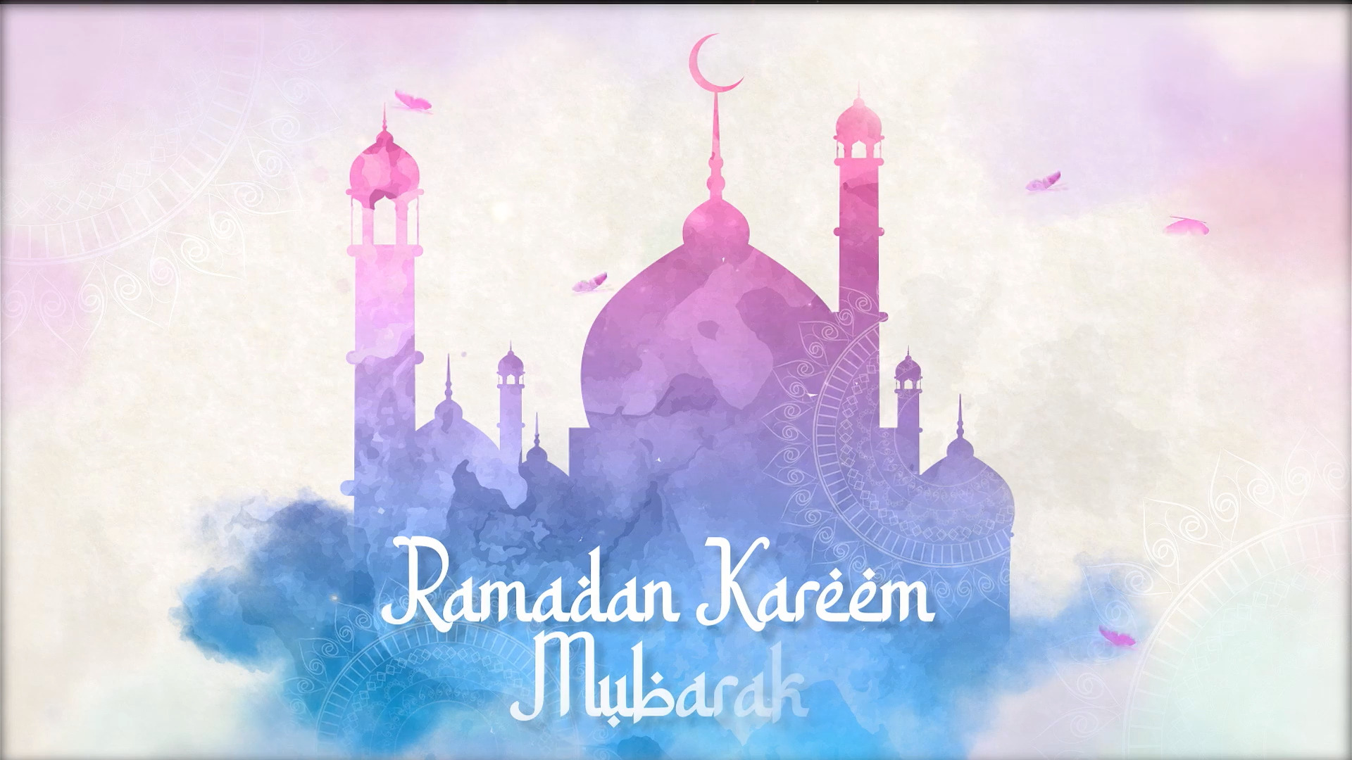 مقدمة رمضان الملونة 4 في 1