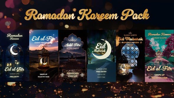 Videohive - Ramadan Kareem Pack - 51303364