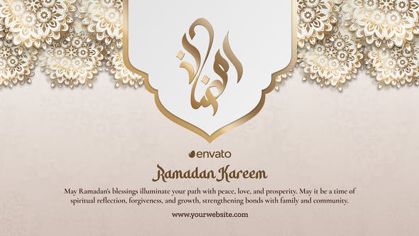 Videohive - Happy Ramadan Kareem - Greeting | Opener | Intro V.07 - 51305568