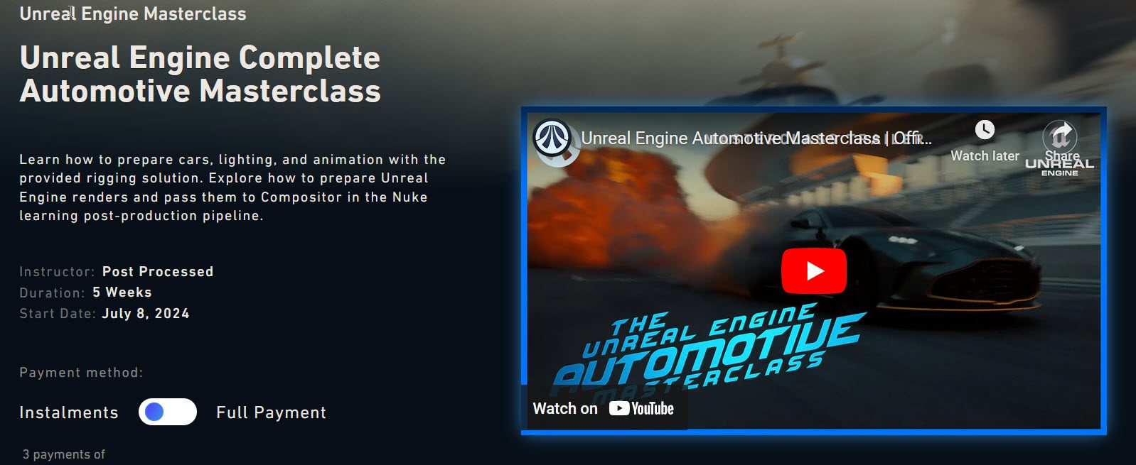 Double Jump Academy - Unreal Engine Complete Automotive Masterclass