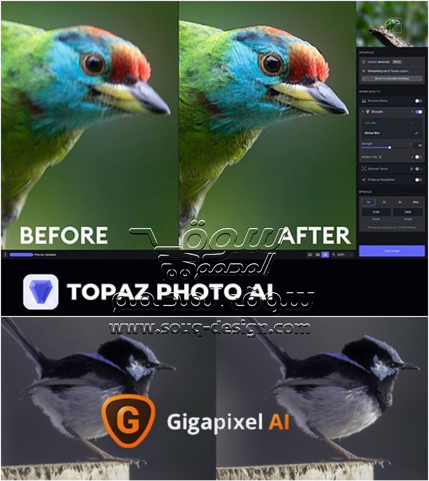 Topaz Gigapixel AI 7.1.3 / Topaz Photo AI 3.0.1 macOS