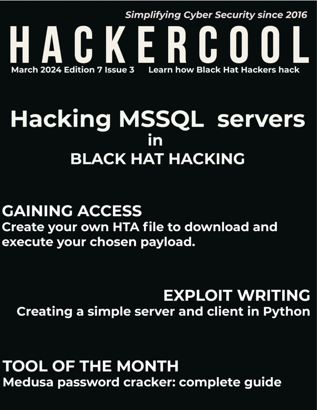 Hackercool - March 2024