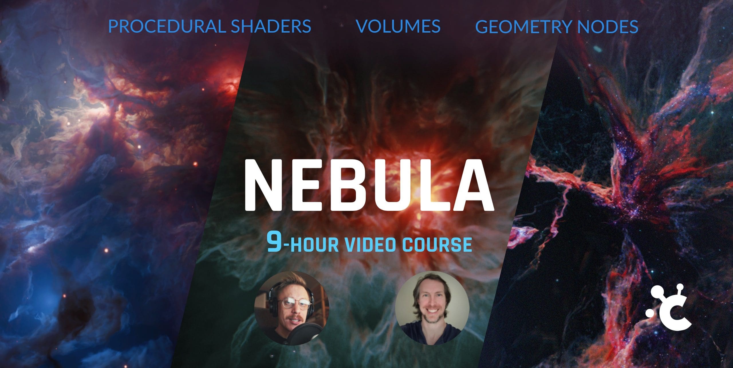 NEBULA: Learn Volumes, GeoNodes & More (Eevee/Cycles)