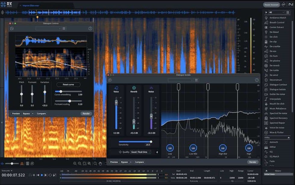 iZotope RX 11 Audio Editor Advanced v11.0.1 U2B macOS