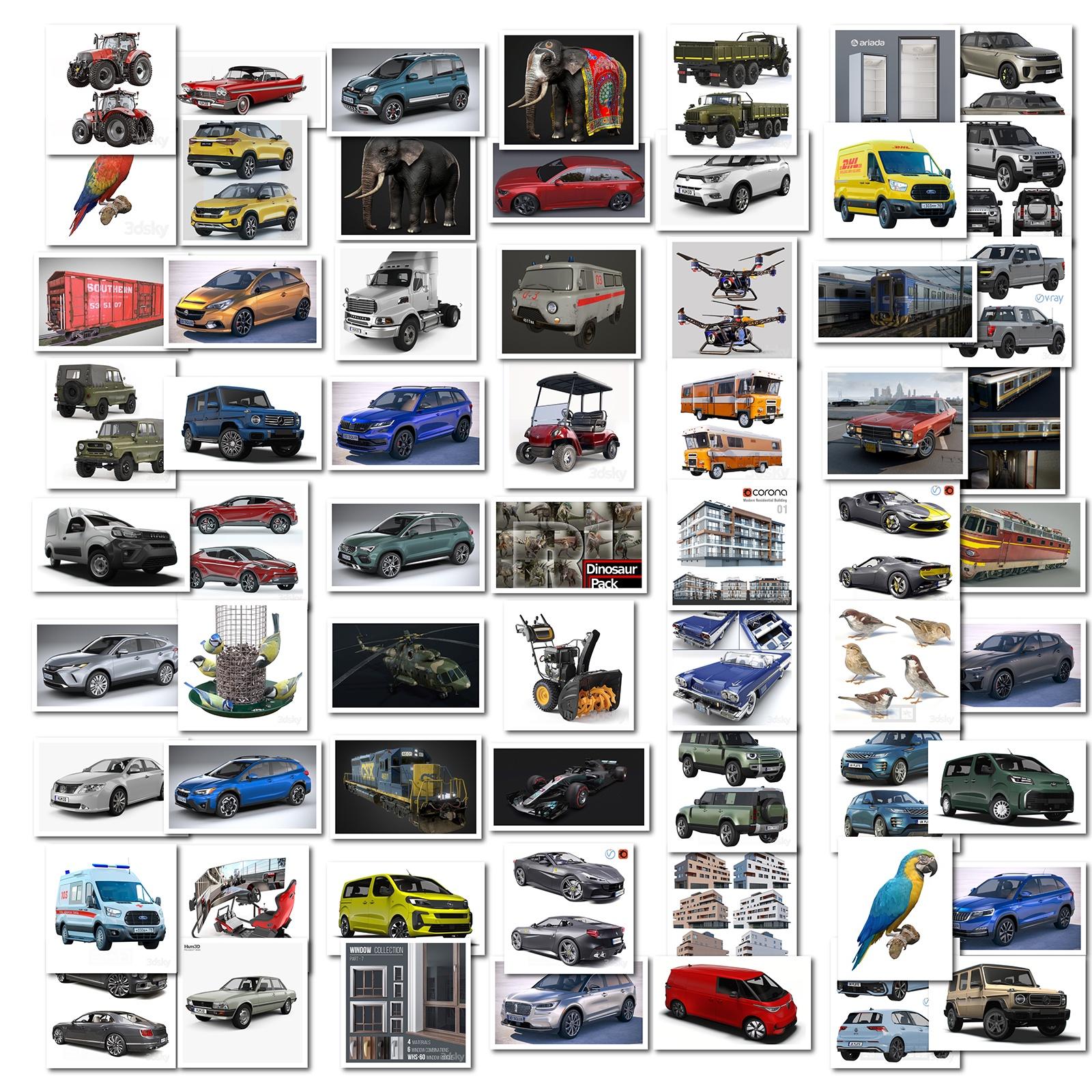 3D Vehicles & Misc. Models 11.05.2024