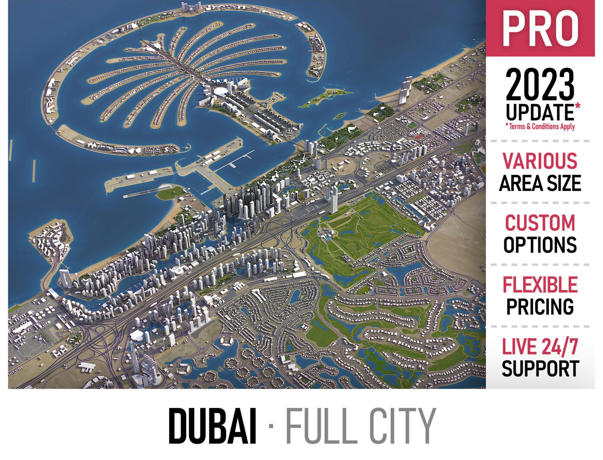 Dubai - 3D City Model