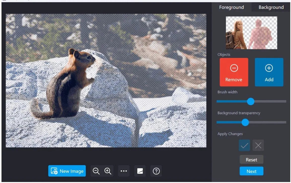 ازالة الخلفية بالذكاء الاصطناعي مجاني تماما