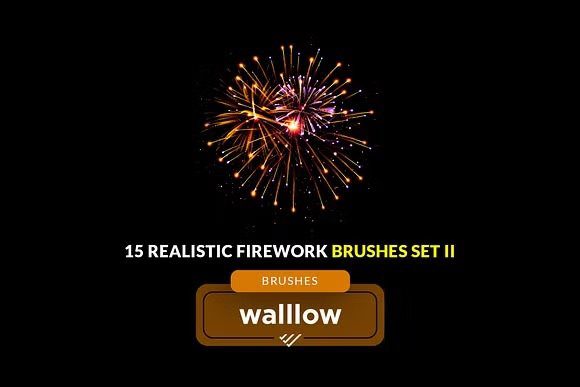Photoshop brushes: Fireworks effect - 217293735