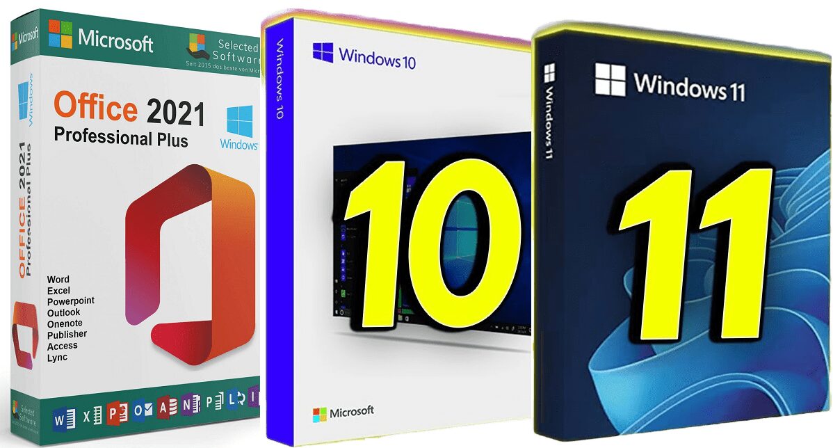 Windows 11 (No TPM Required) & Windows 10 AIO 32in1 With Office 2021 Pro Plus Multilingual Preactivated July 2024